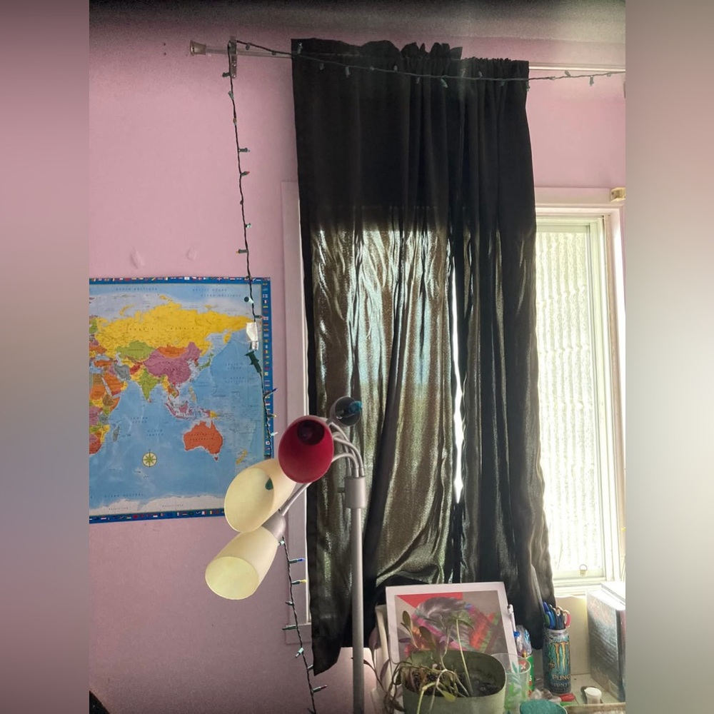 blackout (ish) darkening curtains